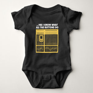 Audio Sound Engineer - Music DJ Turntable Baby Bodysuit