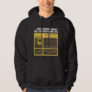 Audio Sound Engineer - Music DJ Turntable Hoodie