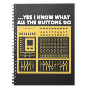 Audio Sound Engineer - Music DJ Turntable Notebook
