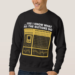 Audio Sound Engineer - Music DJ Turntable Sweatshirt