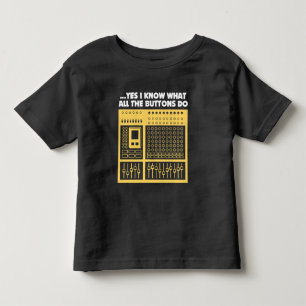 Audio Sound Engineer - Music DJ Turntable Toddler T-Shirt