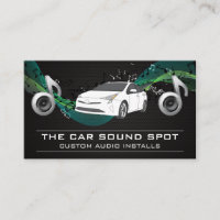 Audio Speaker Subwoofer | Musical Notes