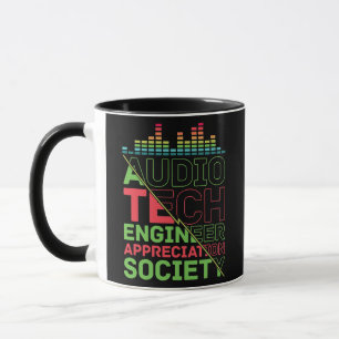Audio Tech Engineer Appreciation Society Music Mug