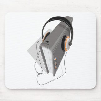 Audiobook Concept Mouse Mat