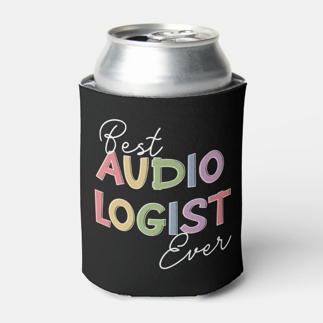 Audiologist Doctor of Audiology Graduation Gifts  Can Cooler (Can Front)