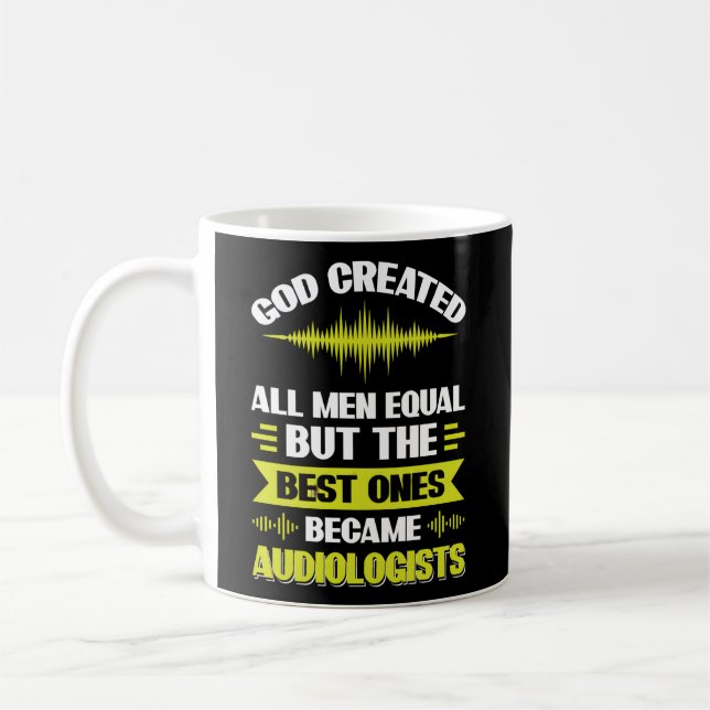 Audiologist Hearing Doctor Audiology Coffee Mug (Left)