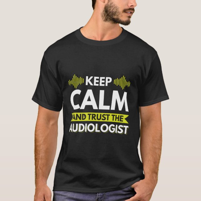 Audiologist Hearing Doctor Audiology T-Shirt (Front)
