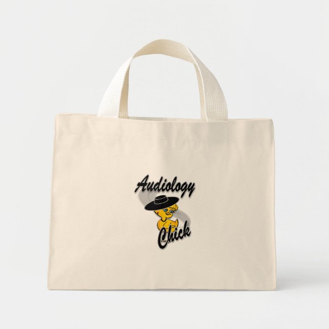 Audiology  Chick #4 Mini Tote Bag (Front)