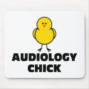 Audiology Chick Mouse Mat