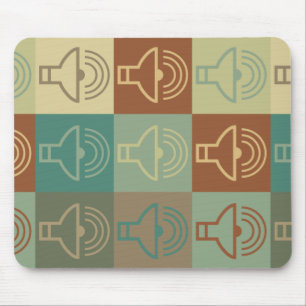 Audiology Pop Art Mouse Mat