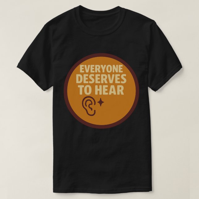 Audiology T-Shirt (Design Front)