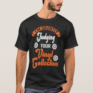 Audiophile Turntable Vinyl Record T-Shirt