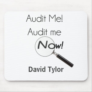 Audit me! mouse mat