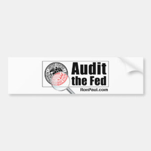 Audit the Fed Bumper Sticker