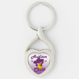 Auditor Chick #9 Key Ring