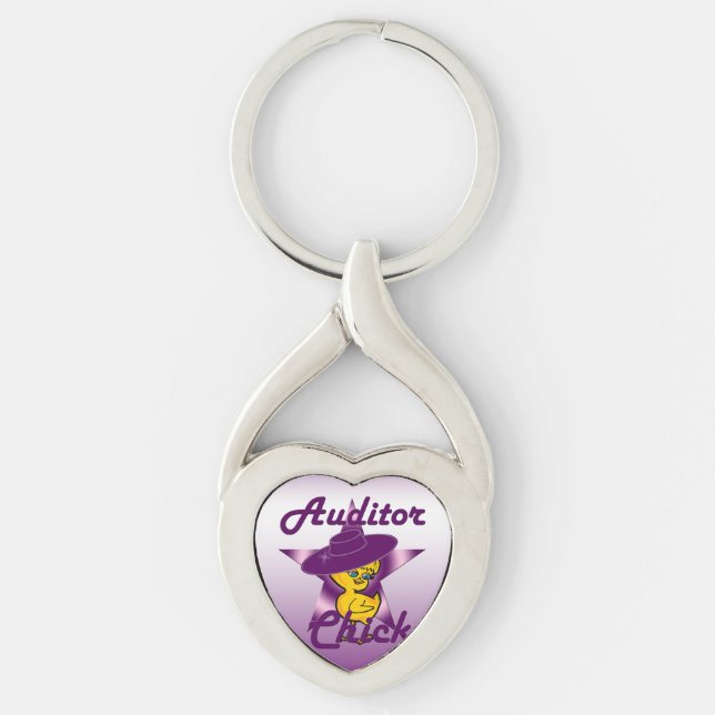 Auditor Chick #9 Key Ring (Front)