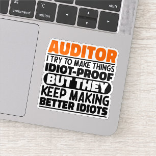 Auditor I Try To Make Things Funny Quote