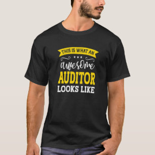 Auditor Job Title Employee Funny Worker Profession T-Shirt