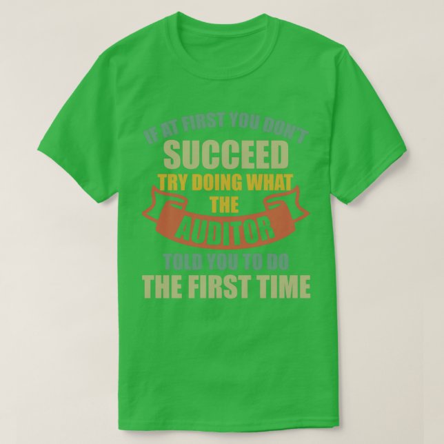 AUDITOR Personalised Name Shirt AUDITOR First Name (Design Front)