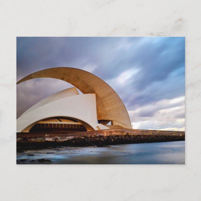 Auditorio de Tenerife Postcard (Front)