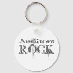 Auditors Rock Key Ring
