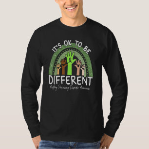 Auditory Processing Disorder Awareness Lime Green T-Shirt