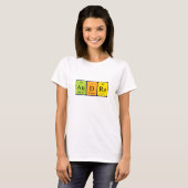 Audra periodic table name shirt (Front Full)