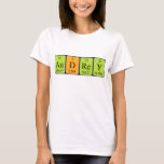 Audrey periodic table name shirt<br><div class="desc">Audrey spelled out as Au D Re Y (Gold Deuterium Rhenium Yttrium) on a shirt for the scientist in you.</div>