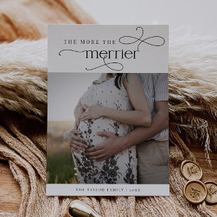 AUDREY Vintage Christmas Pregnancy Announcement