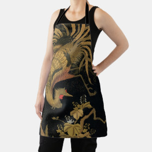 Audsley Mythical Howo Bird: 1884 Japanese Phoenix Apron