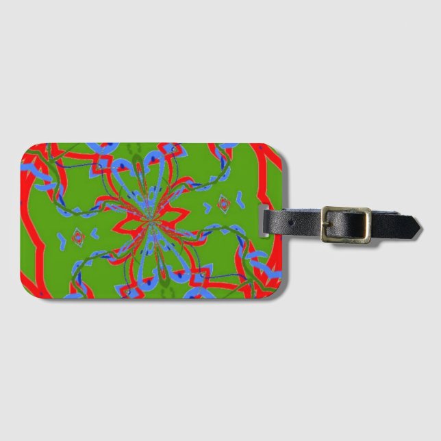 Audson Green Luggage Tag (Front Horizontal)
