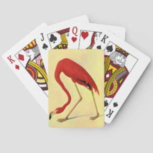 Audubon American Flamingo Painting Playing Cards