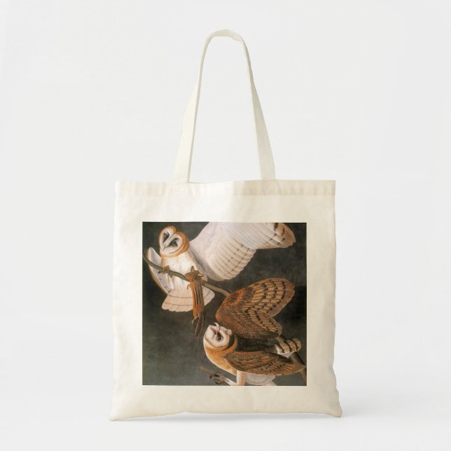 Audubon: Barn Owl Tote Bag (Front)