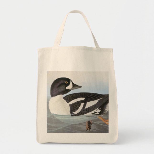 Audubon: Barrow's Goldeneye Tote Bag (Front)
