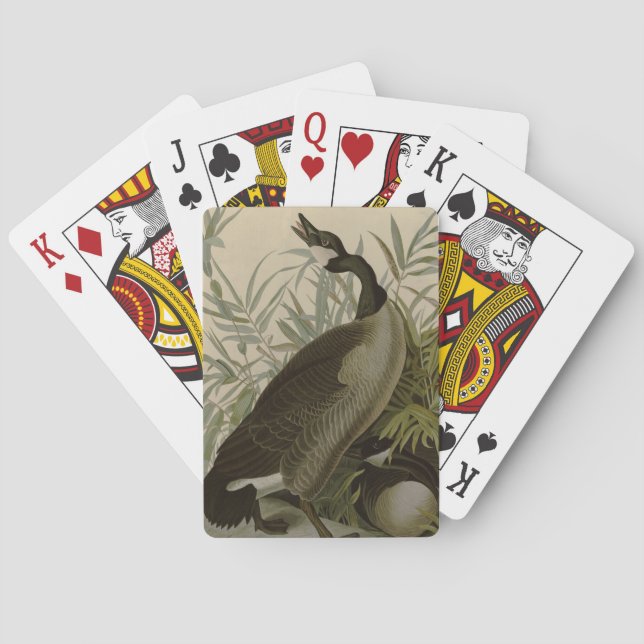 Audubon Canada Goose Wildlife Bird Playing Cards (Back)