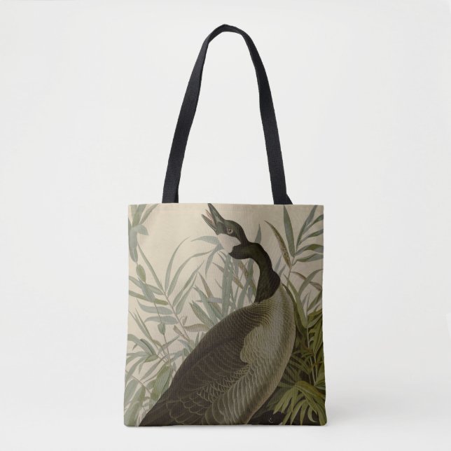 Audubon Canada Goose Wildlife Bird Tote Bag (Front)