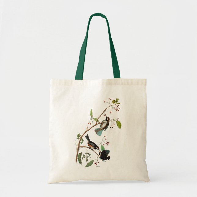 Audubon: Chickadee Tote Bag (Front)