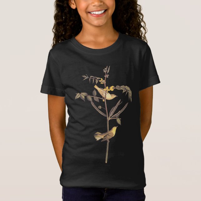 Audubon Children's Warbler T-Shirt (Front)