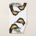 Audubon Eared Grebe Birds Wildlife Bath Towel Set
