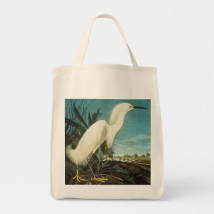 Audubon: Egret Tote Bag