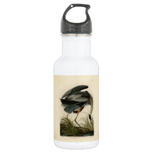 Audubon Great Blue Heron Birds 532 Ml Water Bottle
