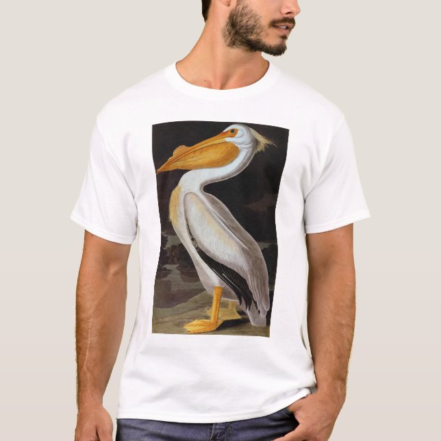 Audubon: Great White Pelican T-Shirt (Front)