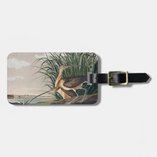 Audubon Long-Billed Curlew Bird Luggage Tag
