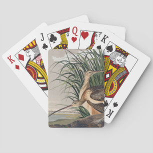 Audubon Long-Billed Curlew Bird Playing Cards