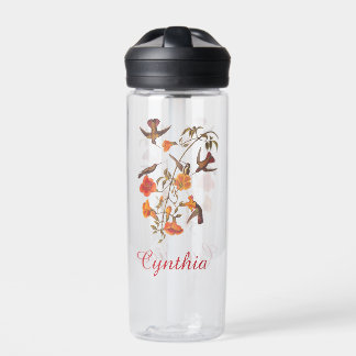 Audubon Mango Hummingbird in Gem Colours Water Bottle