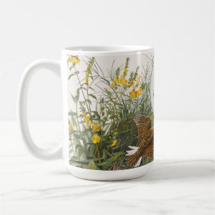 Audubon Meadowlark Botanical Print Coffee Mug