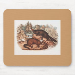 Audubon - Mink Mouse Mat