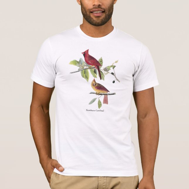 Audubon Northern Cardinal T-Shirt (Front)