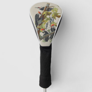 Audubon Pileated Woodpecker Bird Painting Golf Head Cover