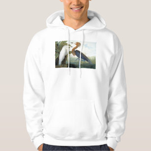 Audubon: Reddish Egret Or Purple Heron Hoodie